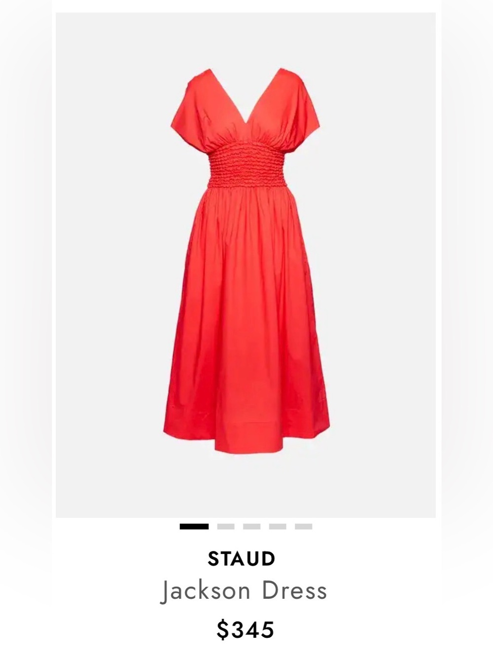 STAUD Jackson Dress